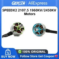 GEPRC SPEEDX2 2107.5 1960KV/2450KV Motor For MARK5 DIY RC FPV Quadcopter Freestyle Racing Drone Accessories Replacement Parts