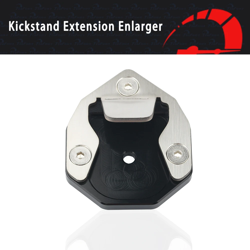 

FIT For Hunter 350 2022-2023 Aluminum Motorcycle Kickstand Extender Foot Side Stand Extension Foot Pad Support Plate