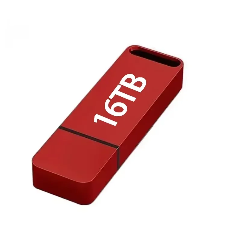 Originaler USB-Stick mit 16 TB, USB 3.2, Hochgeschwindigkeits-USB-Stick, Typ C, Metall-USB-Speicher für Computer-Speichergeräte