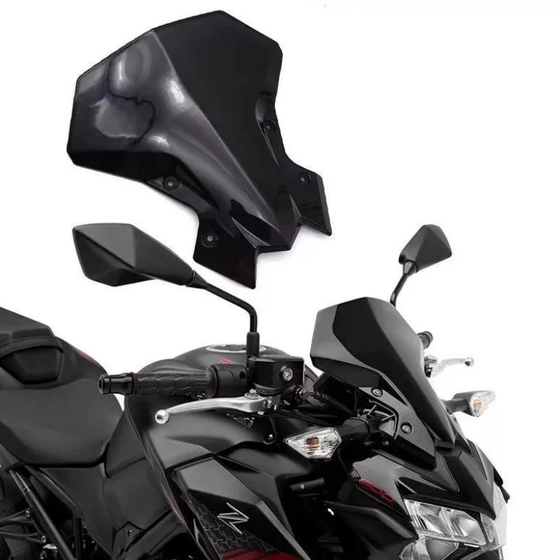 

Motorcycle Windshield for Kawasaki Z900 2020-2023 Carbon Fiber Style Front Wind Screen Deflector Plastic Lightweight Accessories