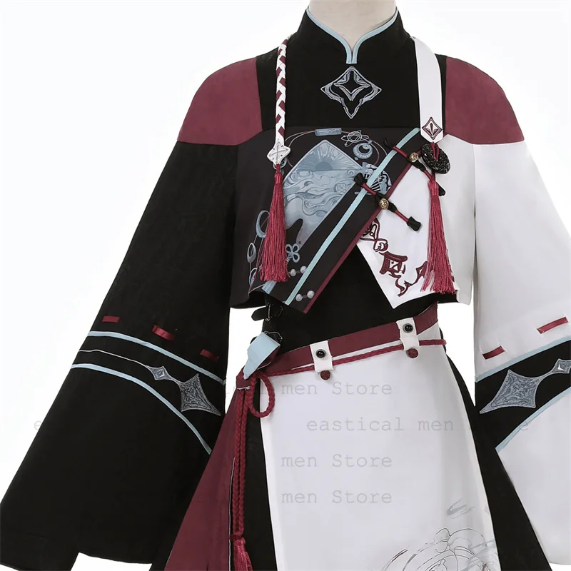 New Chinese Style Improve Hanfu Dress Set Women Lolita Costume Cosplay Jk Skirt Suit Improved Cheongsam Top Cosplay Outfit - view 5