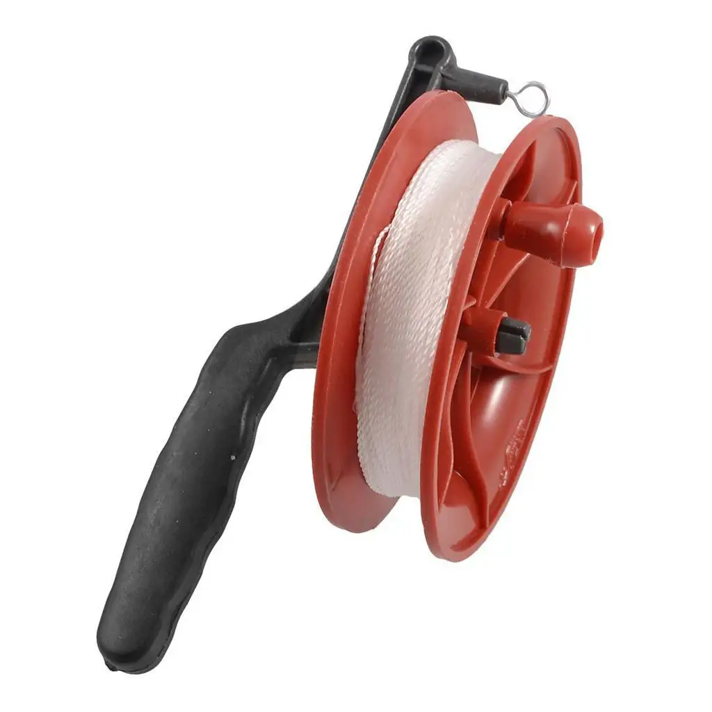 4-6pack New Fire Wheel Kite Winder Tool Reel Handle with 100M Twisted String