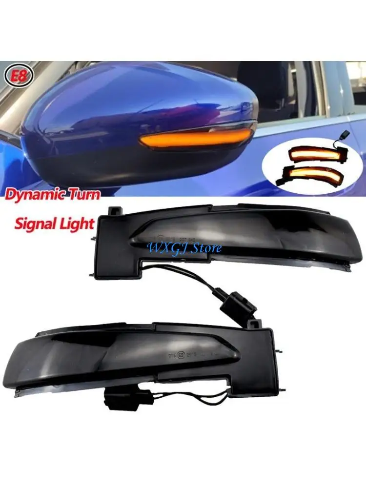 

37JE 2X CAR SCROLL LED Dynamic Sign Sign Light Fit для 508 SW для зеркала с задним видом C4.