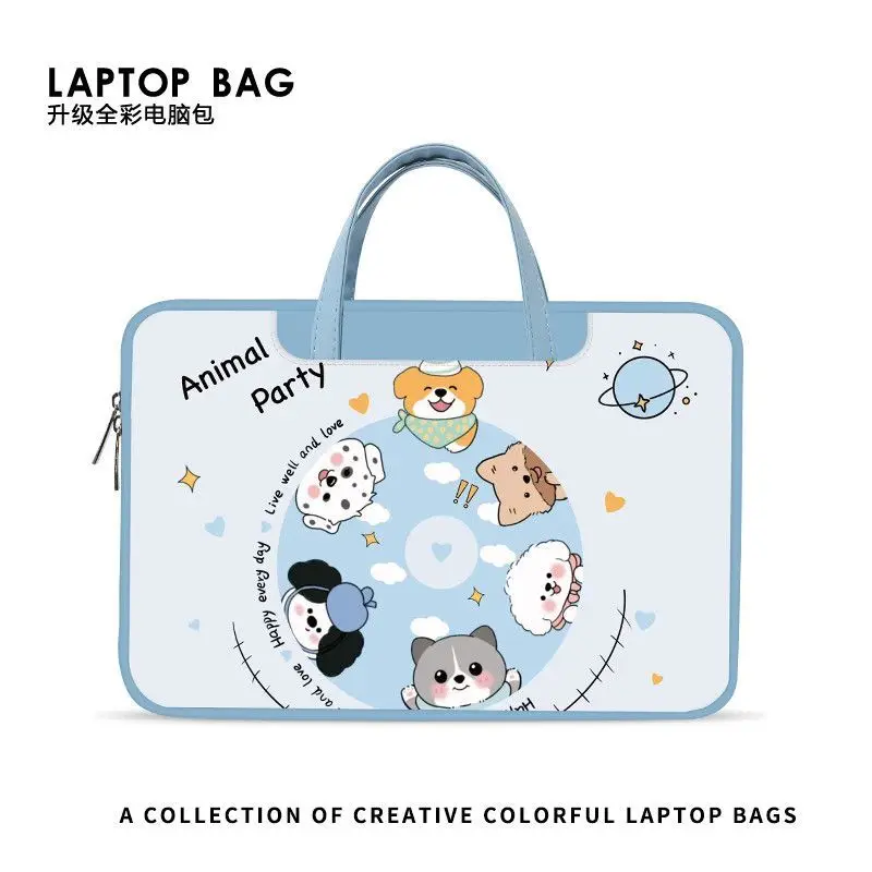 

Cartoon Animal Print Laptop Bag Laptop Sleeve Laptop Case for Macbook Case 12 13 14 15.6 16 Inch Macbook Air Asus Huawei Gift