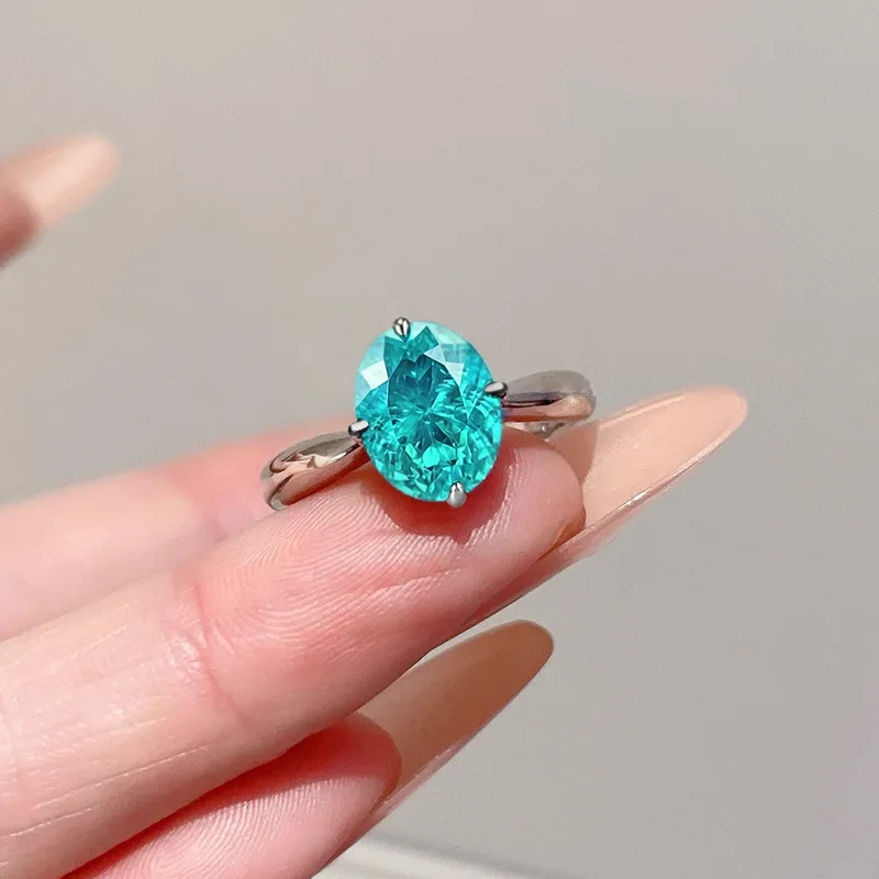 xiaoyan-cultivates-new-100-s925-silver-8-10mm-oval-paraiba-ice-cracked-ring-for-commuting-exquisite-jewelry