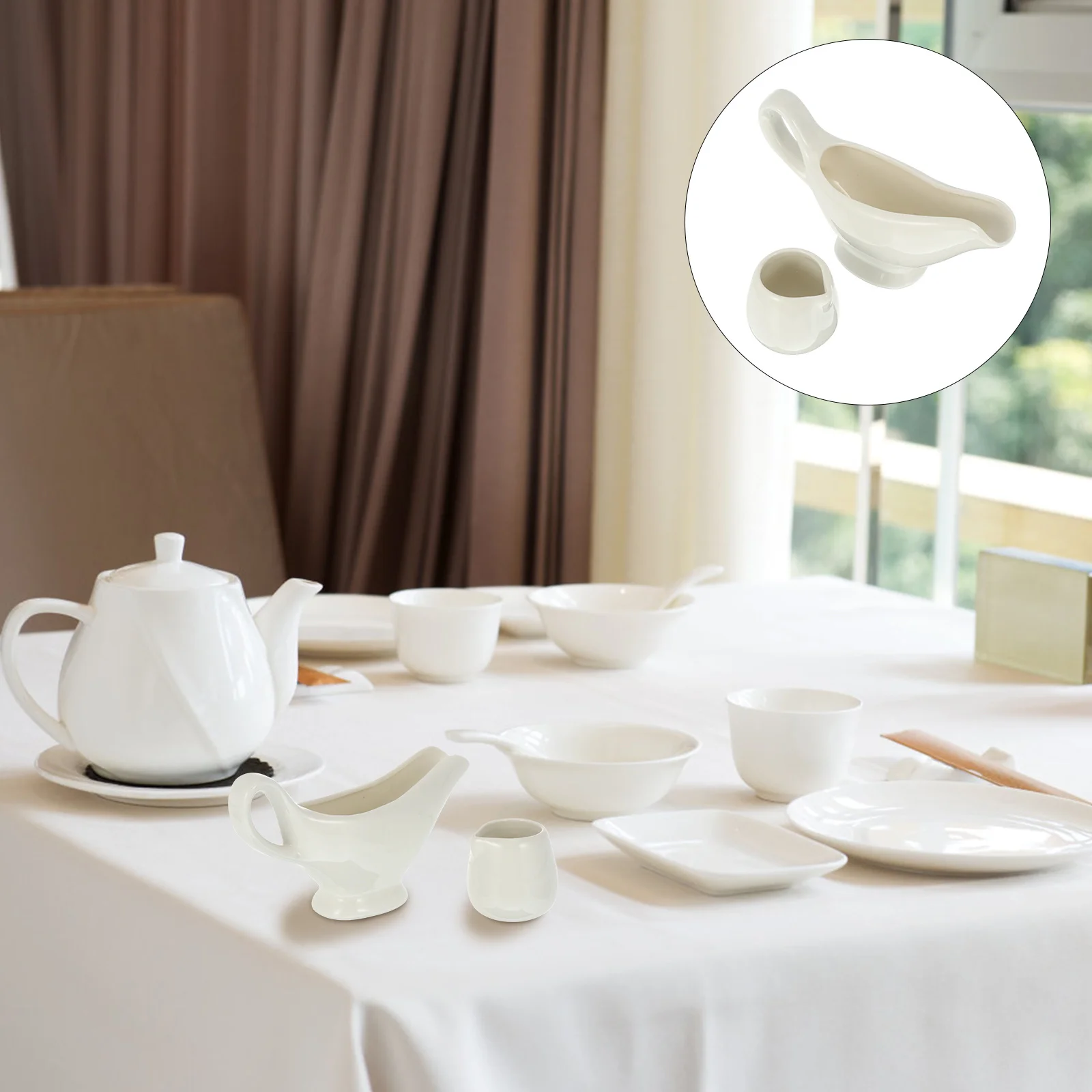 

2 шт. керамические чашки для соуса, ведра для приправ премиум-класса для кухни, контейнеры для соуса, многофункциональные лодки для соуса