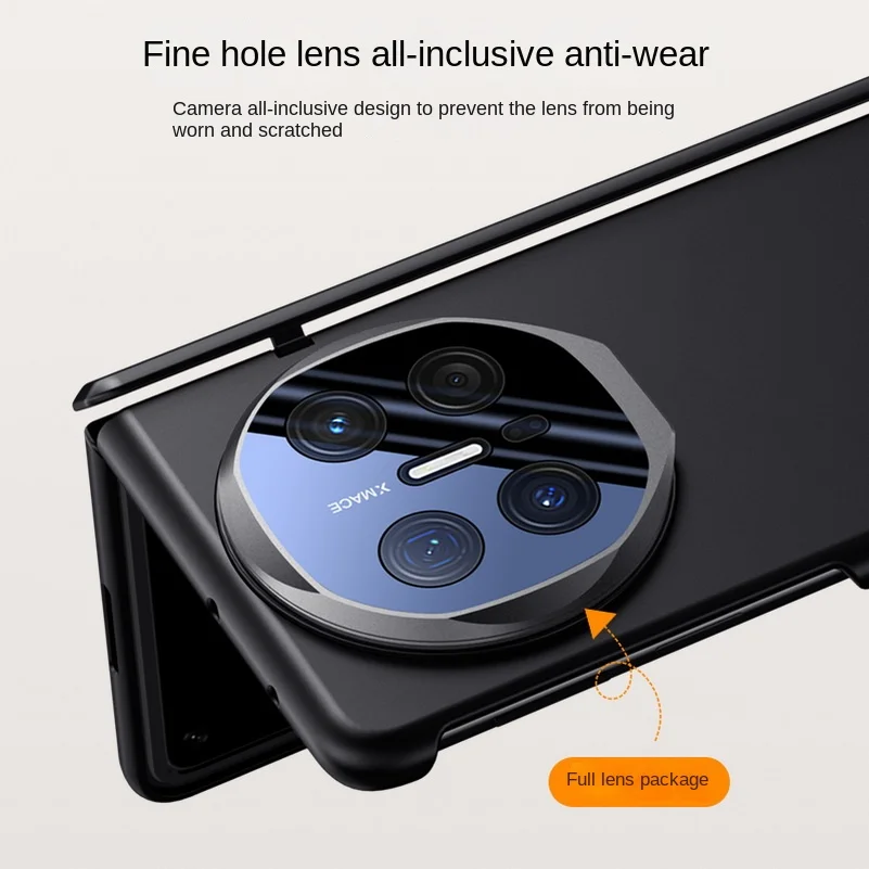 

With Privacy Tempered Glass Flim Full Protective Case For Huawei Mate X6 MATE X6 Spring Hinge Holder Camera protect Cover
