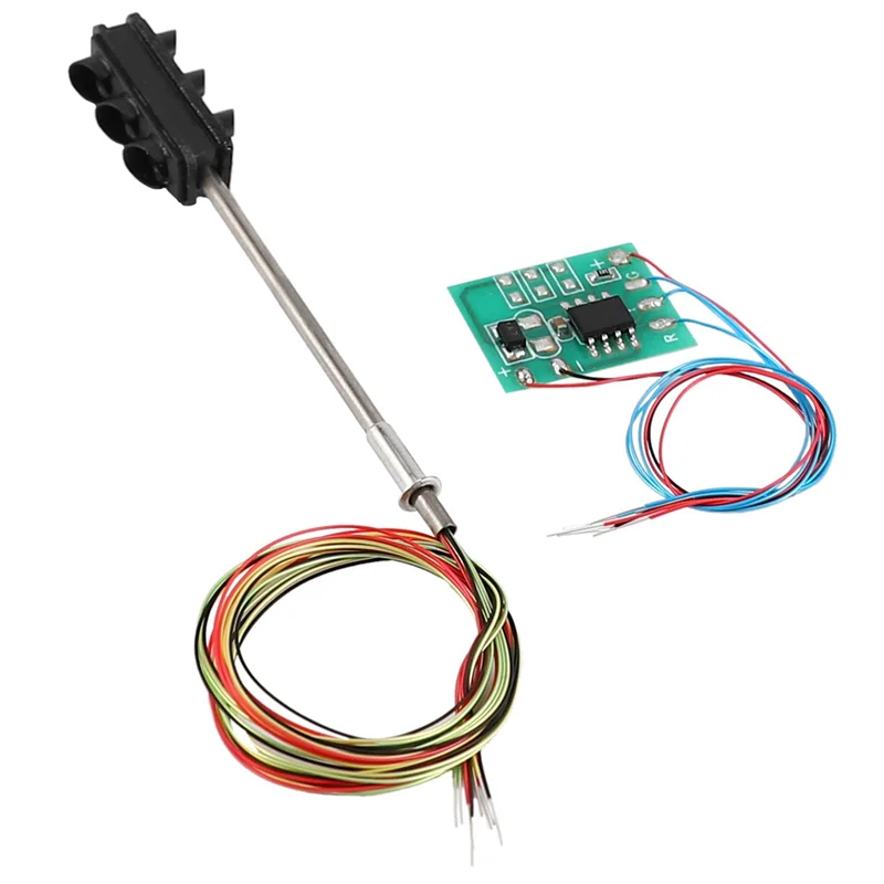 5X 3 اللون إشارات إشارات المرور Ho Oo مقياس نموذج 6LED DIY بها بنفسك طاولة الرمل معبر شارع البناء السكك الحديدية الجانبين