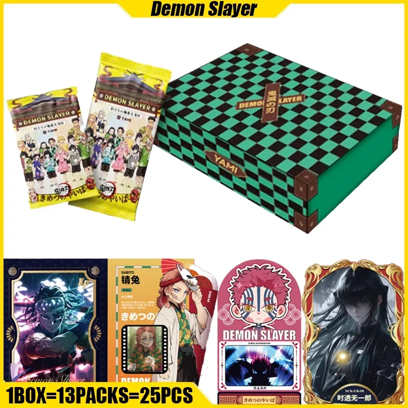 

YAMI VOL.2 Demon Slayer Cards Indestructible Bond Anime Collection Cards Mistery Boxes Board Games Toys Birthday Gifts for Kids