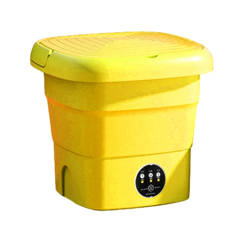 Small Washer Powerful Small Portable Washing Machine Washing Machine Foldable Washer for Delicate Cloth and Travel Needs