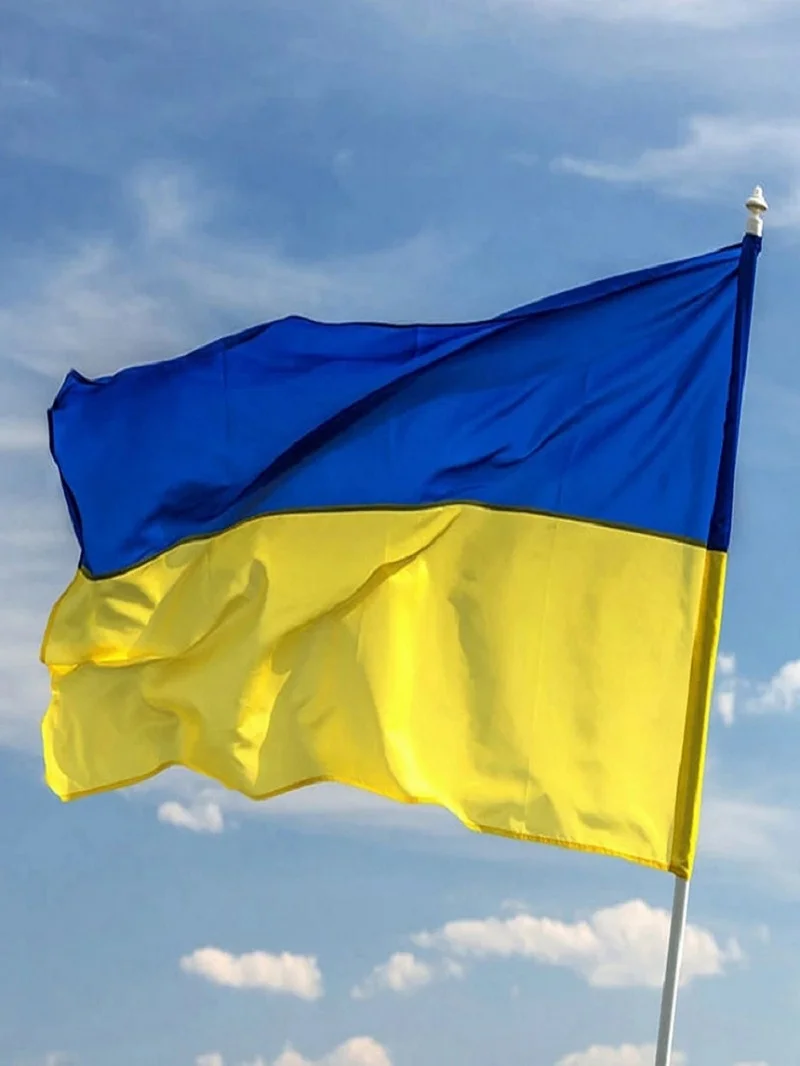 90*150cm Blue Yellow Ua Ukr Ukraine Flag For Decoration