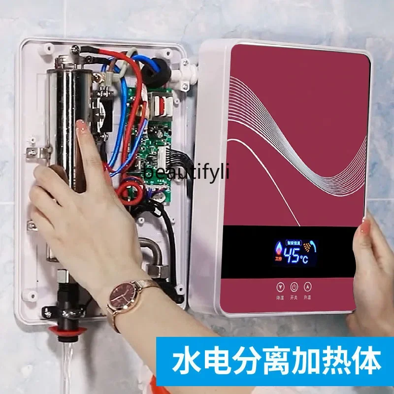 zEInstant elektrischer Warmwasserbereiter für Küche, Badezimmer, Händewaschen, konstante Temperatur, Frequenzumwandlung, schnelle Erwärmung