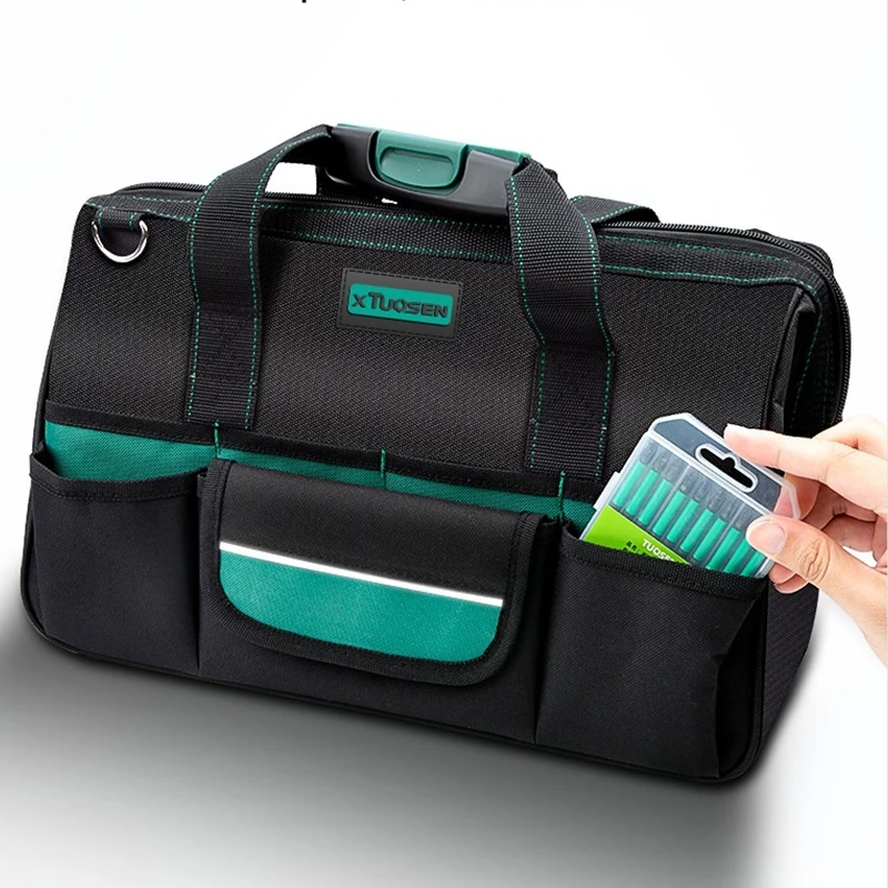 Tools Organizer Bag Large Capacity Multifunction Portable Durable Repair Tool Organizer Bag (12 Inch)