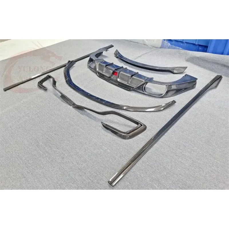 

Factory Hot Selling C Style Carbon Fibre Body Kit for Maserati Ghibli 2014-2017 New Condition Front Bumper Lip Side Skirt Rear D