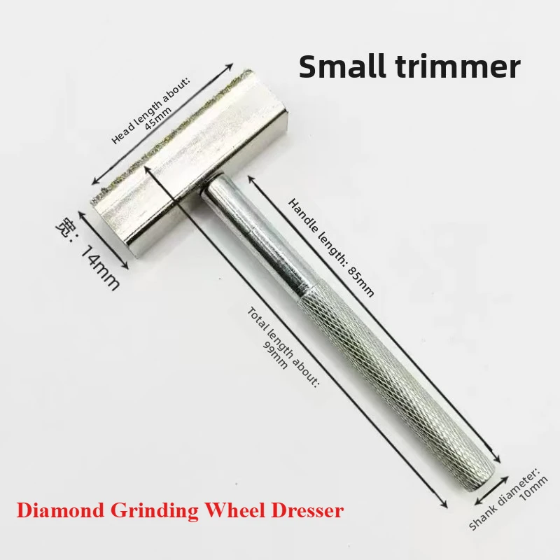 1PCS 45mm Grinding Wheel Dresser Diamond Sharpening Stone Abrasive Tool Bench Grinder Dressing for Truing Grinding Deburring