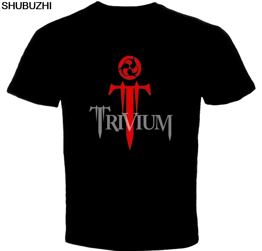 Fashion Short  Cotton Men T Shirt Tees Custom Trivium custom T Shirts Online Fashion Men T Shirt