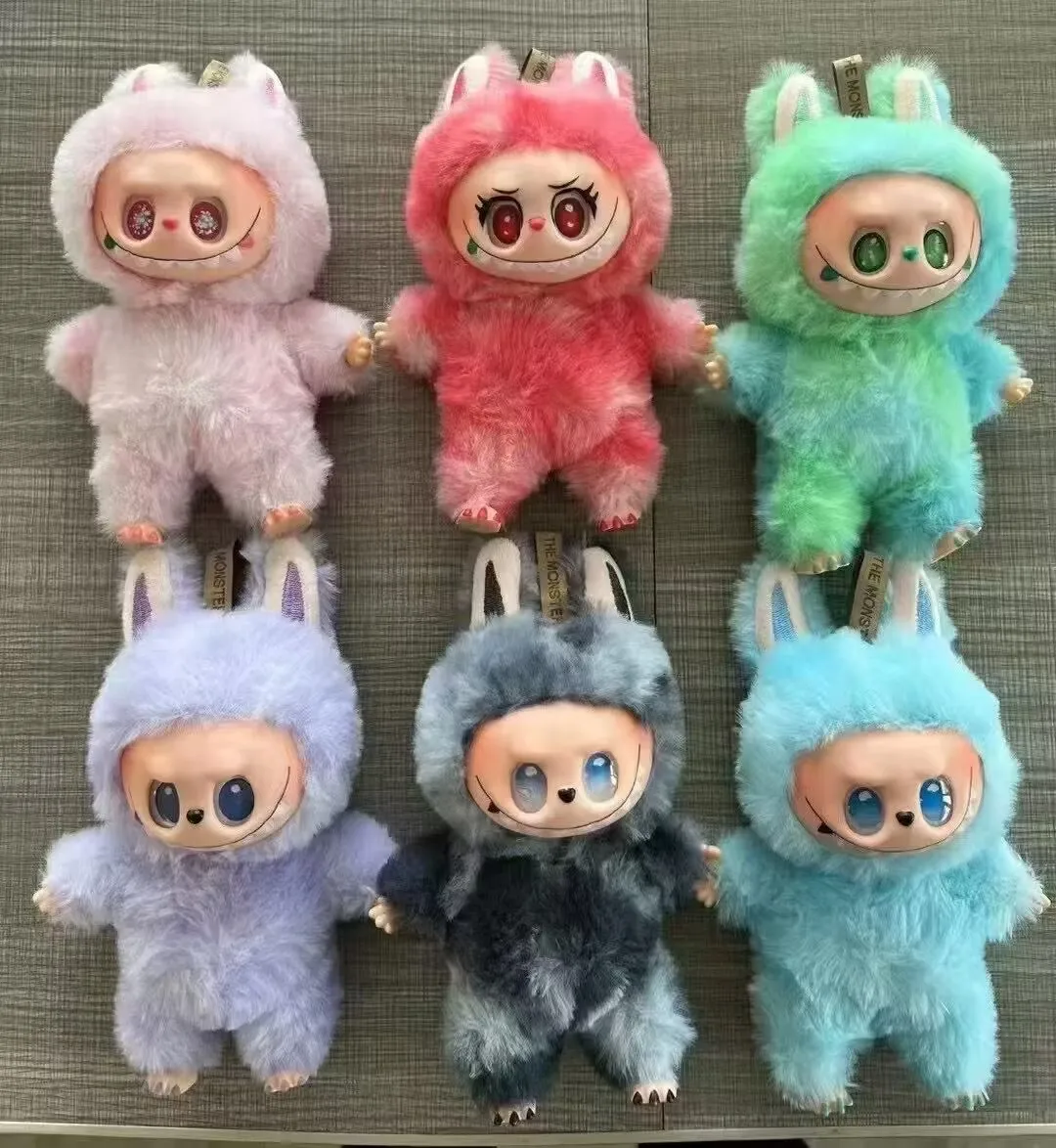 

New 16cm Labubu V3 The Monsters Big Into Energy Series Vinyl Plush Pendant Blind Box Face Doll Action Figure Keychain Gift