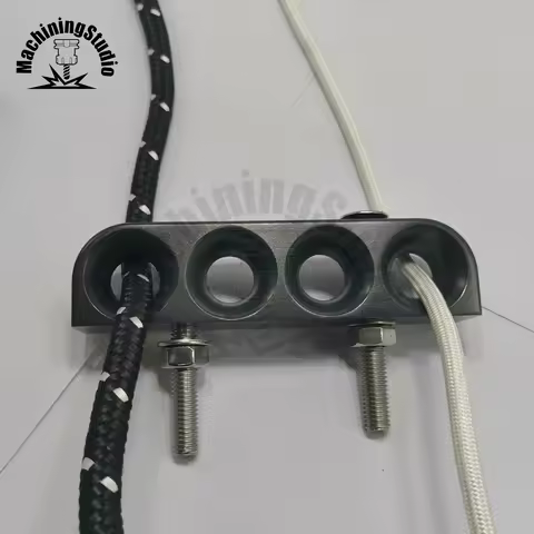 R4.14 multi ring organizer deck Deck Fairlead Organizers Hard Anodize With PTFE Coating Sailing Aluminium low friction