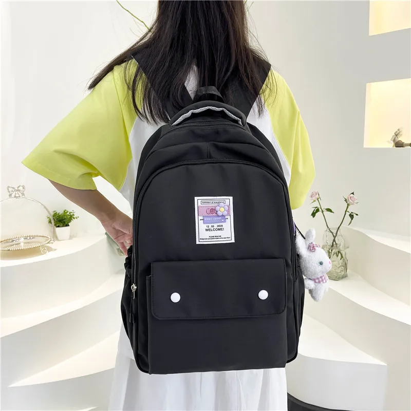 Grandes sacos de escola impermeáveis para meninas, Kawaii Escola Primária Mochila, Kids Book Bag, Mochila Viagem Laptop, Crianças