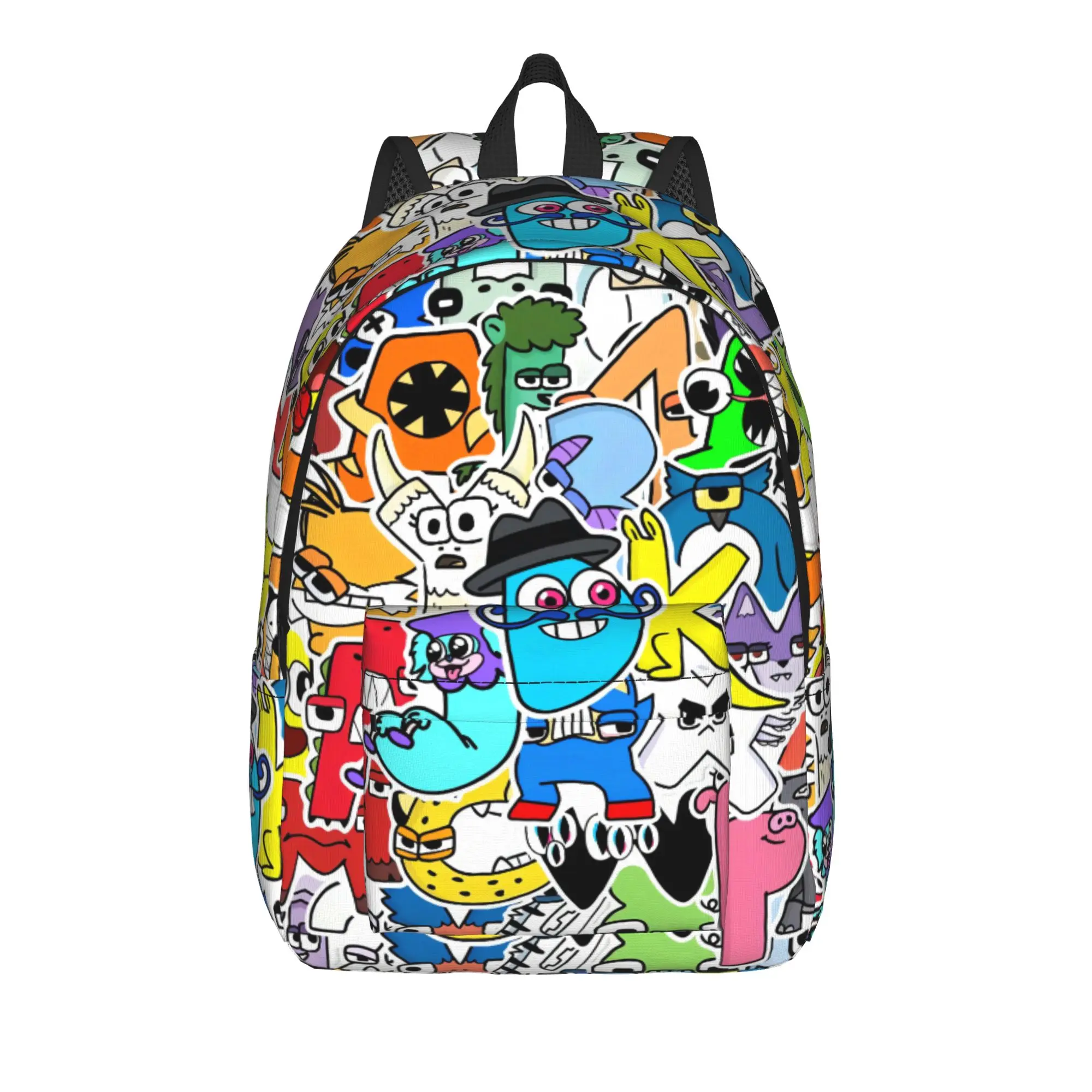Popular Alphabets Lores Backpack  Camping Backpacks Youth Design Durable High School Bags Streetwear Rucksack