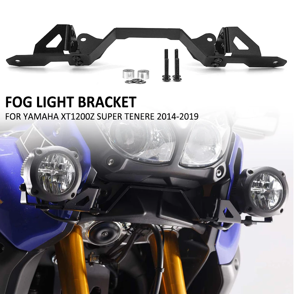 

For Yamaha XT 1200 Z XT1200Z Super Tenere 2014-2019 Motorcycle Spotlight Mount Holder Fog Lights Lamp Auxiliary Bracket Stand