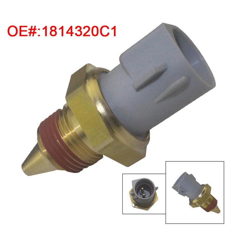 Oil Coolant Temperature Temp Sensor Switch Parts For Detroit Crude Oil Navistar International DT466E I530E HT530 1814320C1