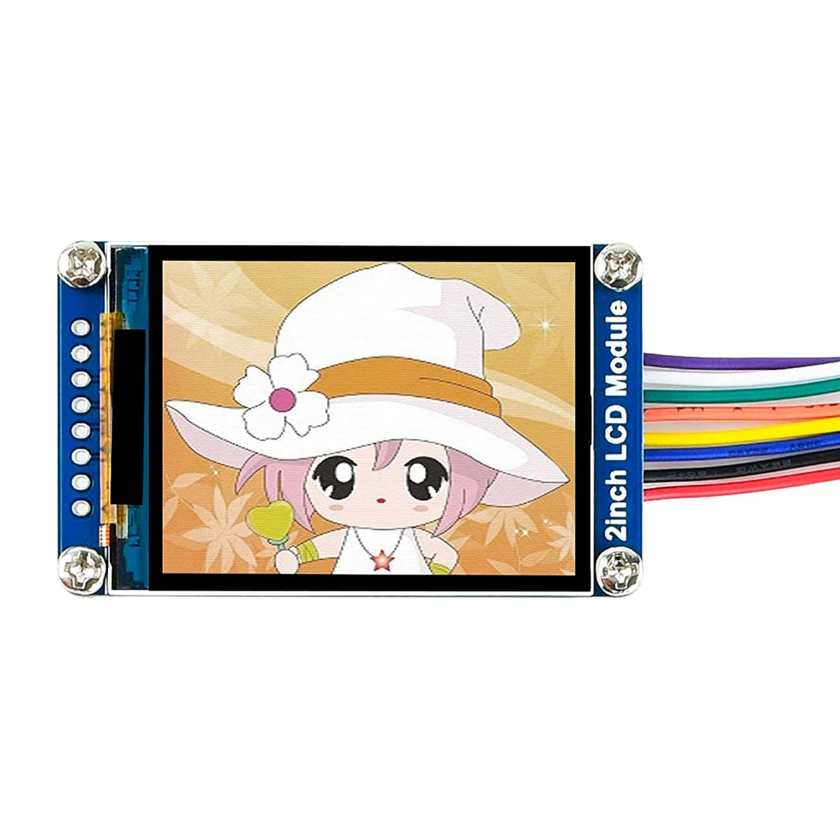 Waveshare 2Inch IPS LCD Display for Raspberry Pi Pico,65K RGB Colors, 320X240 Pixels, SPI Interface Embedded ST7789VW Driver