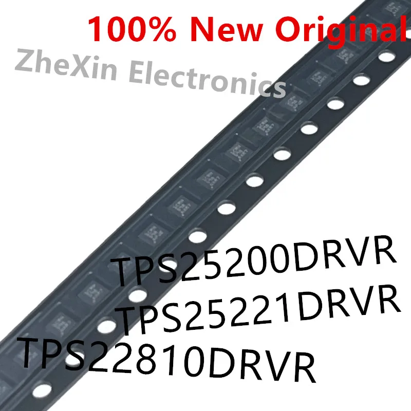 10 unids/lote TPS25221DRVR 1C7H 、 TPS25200DRVR SKB 、 TPS22810DRVR 1CRH nuevo chip de interruptor de alimentación TPS25221 、 TPS25200 、 TPS22810