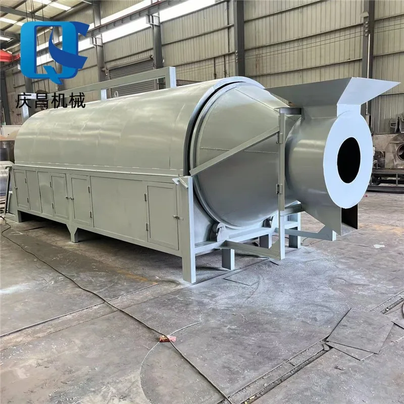 Electric heating drum corn rice wheat g raindryer bean residue lees wood chips chicken manure dryer energy saving