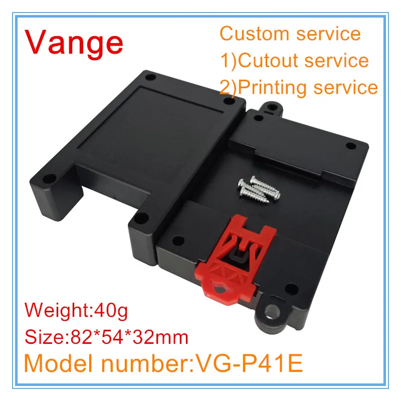 Vange PLC control box 82*54*32mm ABS plastic project box PCB enclosure
