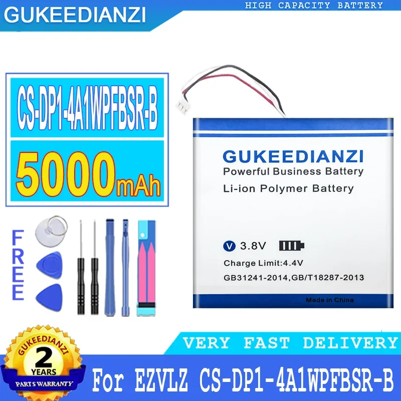 Bateria GUKEEDIANZI de 5000mAh/5500mAh para HIKVISION Ezviz DP2S HD BL-BC-01 C3A BL3602 BL3601 CS-DP1-4A1WPFBSR-B DP1 DP1S DP1C DP2C