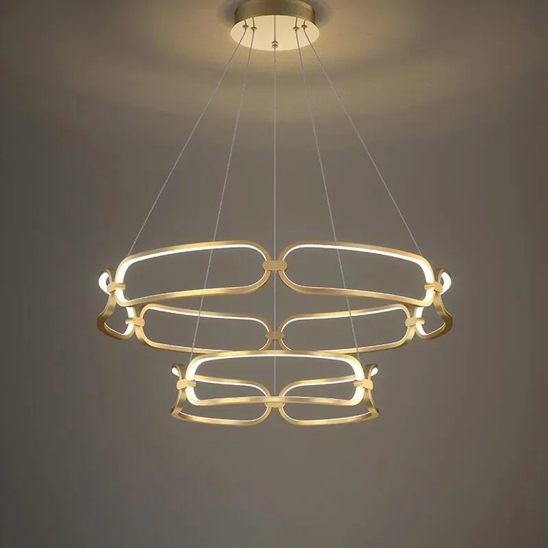 

Modern Luxury Living Room, Dining Room, Creative Bar, Front Desk, Online Red Circle, Designer, Round Art Lamp,Pendant Light