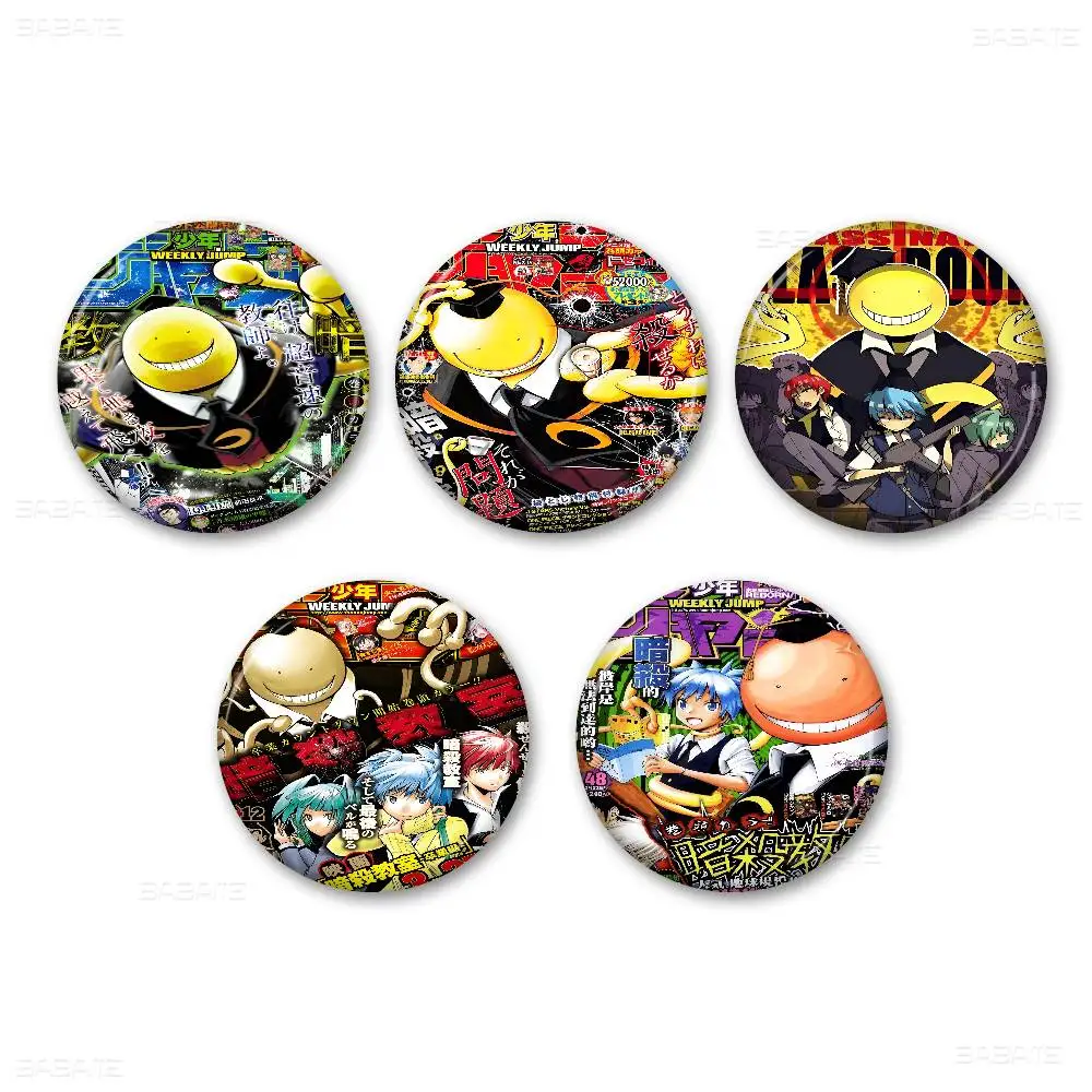 اغتيال الفصول الدراسية الإبداعية صفيح لينة زر دبابيس الحيوان أيقونة بروش التلبيب على ظهره شارة الملحقات دبوس #3