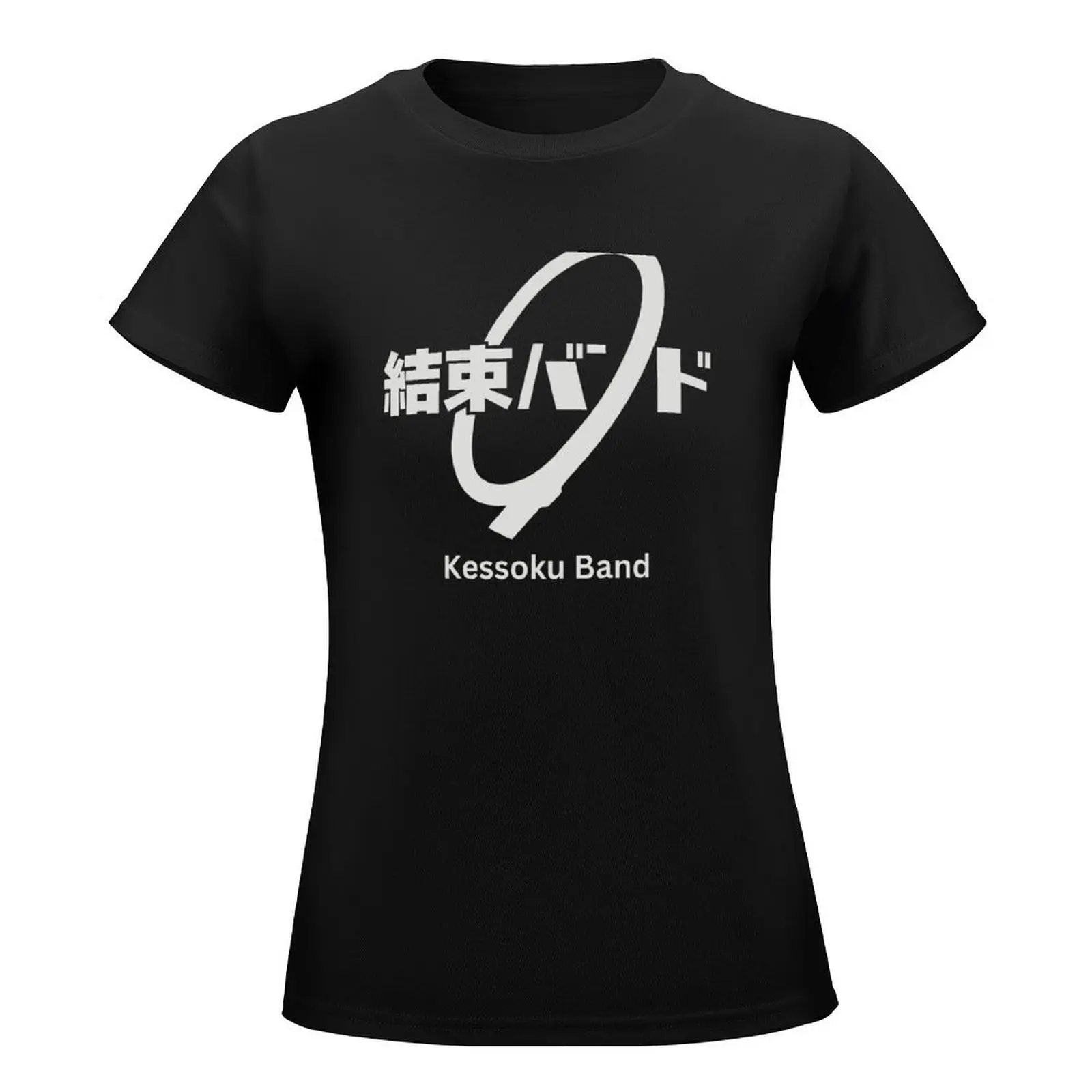 Kessoku Band T-Shirt oversized graphics Blouse fashion woman blouse 2024