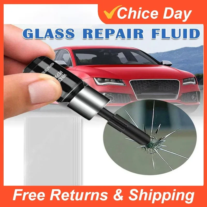 Car Glass Repair Window Cracks Gone Kit Remove Scratch Automobile Truck Motorcycles Broken Repair Windscreen Crack Recovery Set