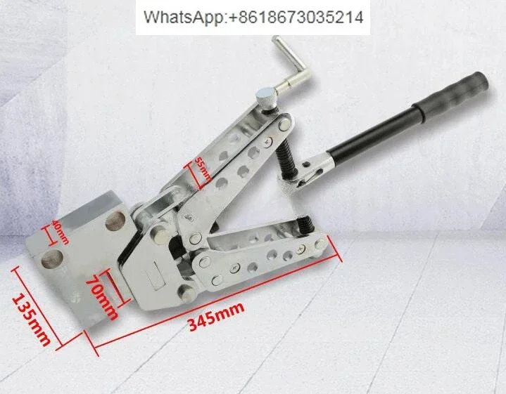 CKJ-21 Pressure Mechanical Puncher Portable Angle Steel Iron Punching Tool Copper And Aluminum Row Punching Machine