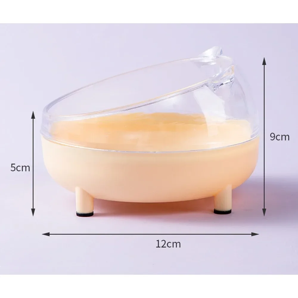 الحيوانات الأليفة الهامستر رمل المرحاض الحمام بيت الحيوانات الأليفة حاوية حمام الرمل الشفافة حوض الرمل الدب الذهبي السنجاب حمام الحيوانات الأليفة الصغيرة