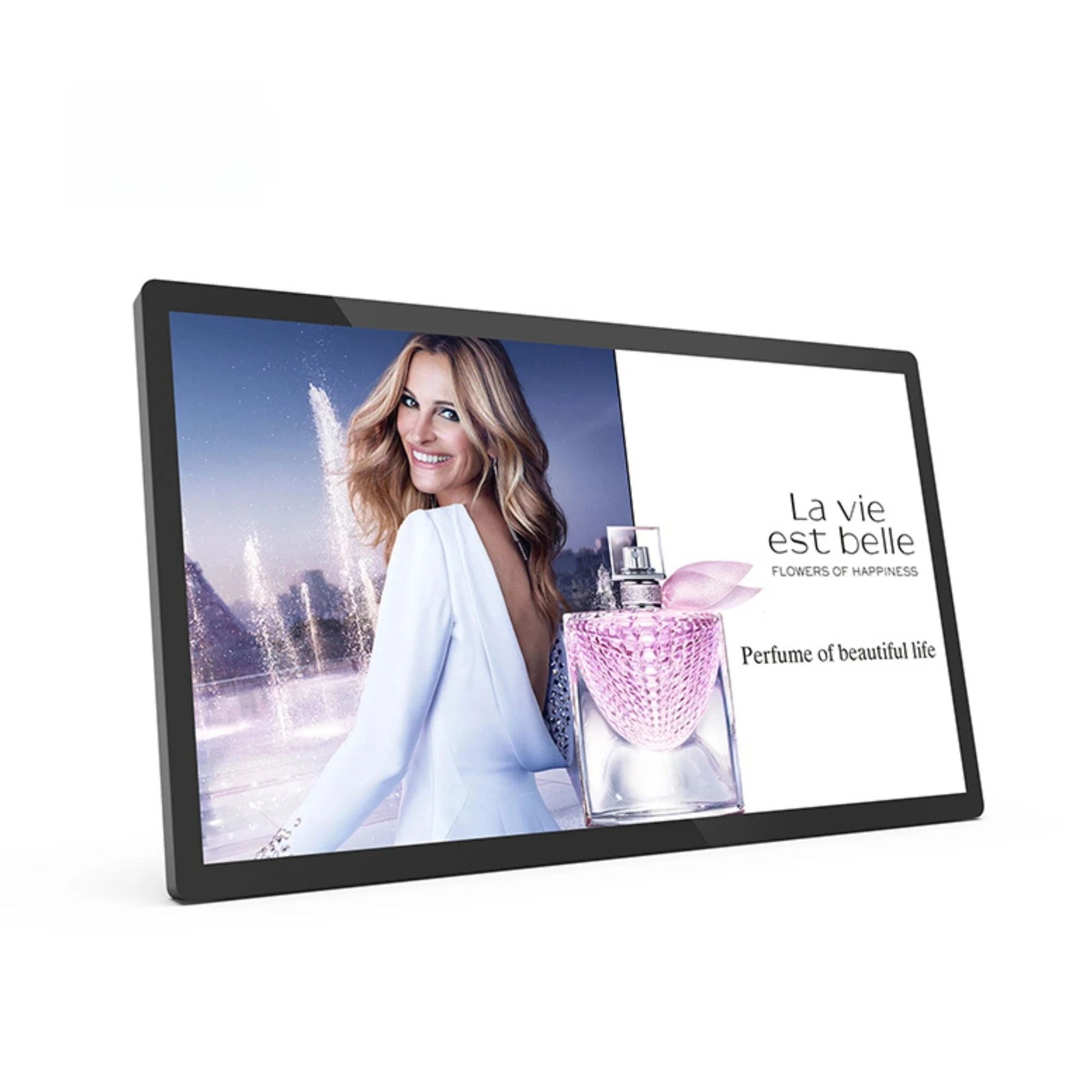 WF2138T 21.5 Inch Ultra-slim Wall-mounted LCD Display Touch Screen Rk3568 Android 11 Tablet PC For Shopping Mall Digital Signage
