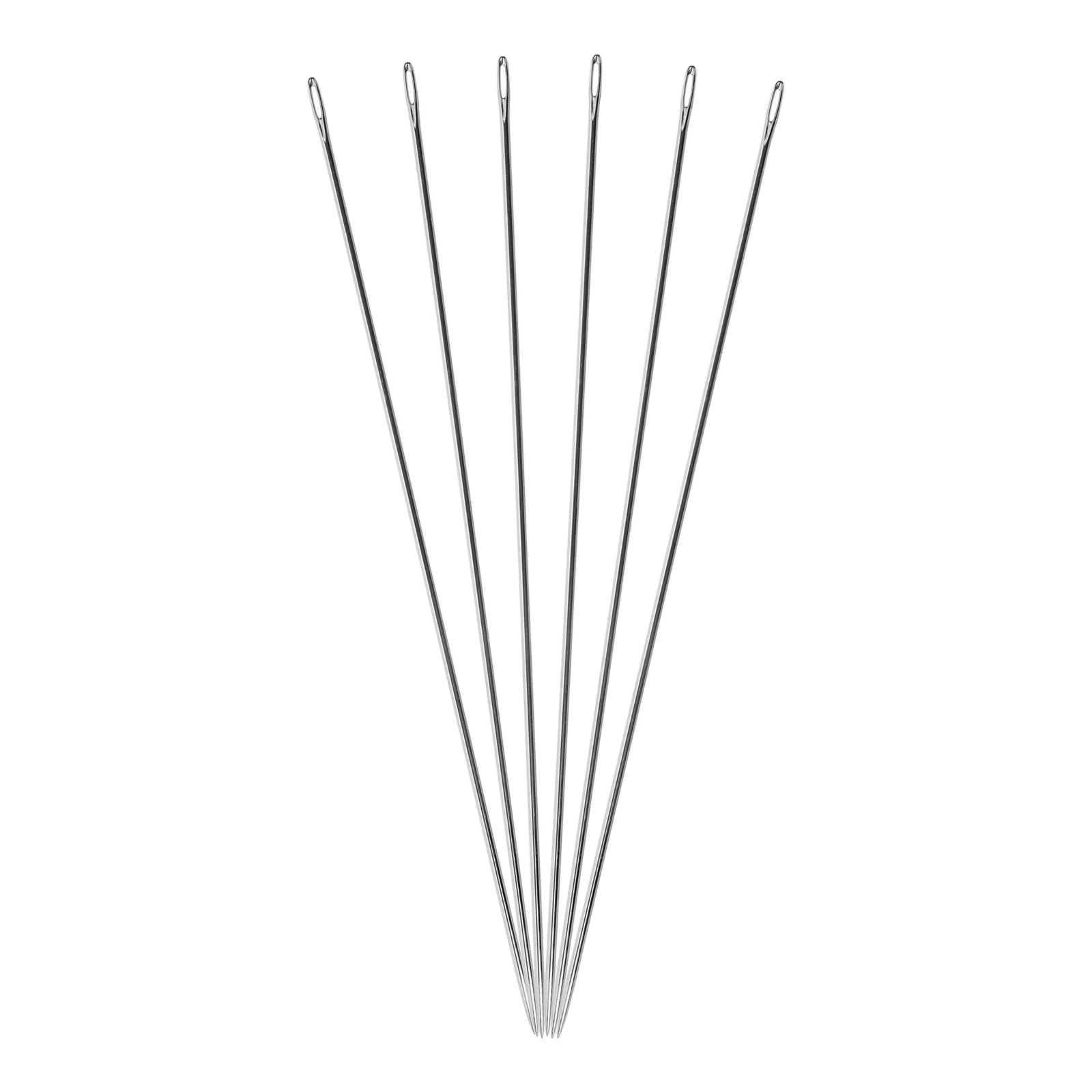 

6Pcs Large Eye Darning Needles Professional Sewing Needles for Knitting Accessories DIY Scarves Sweaters Portable Yarn Tools