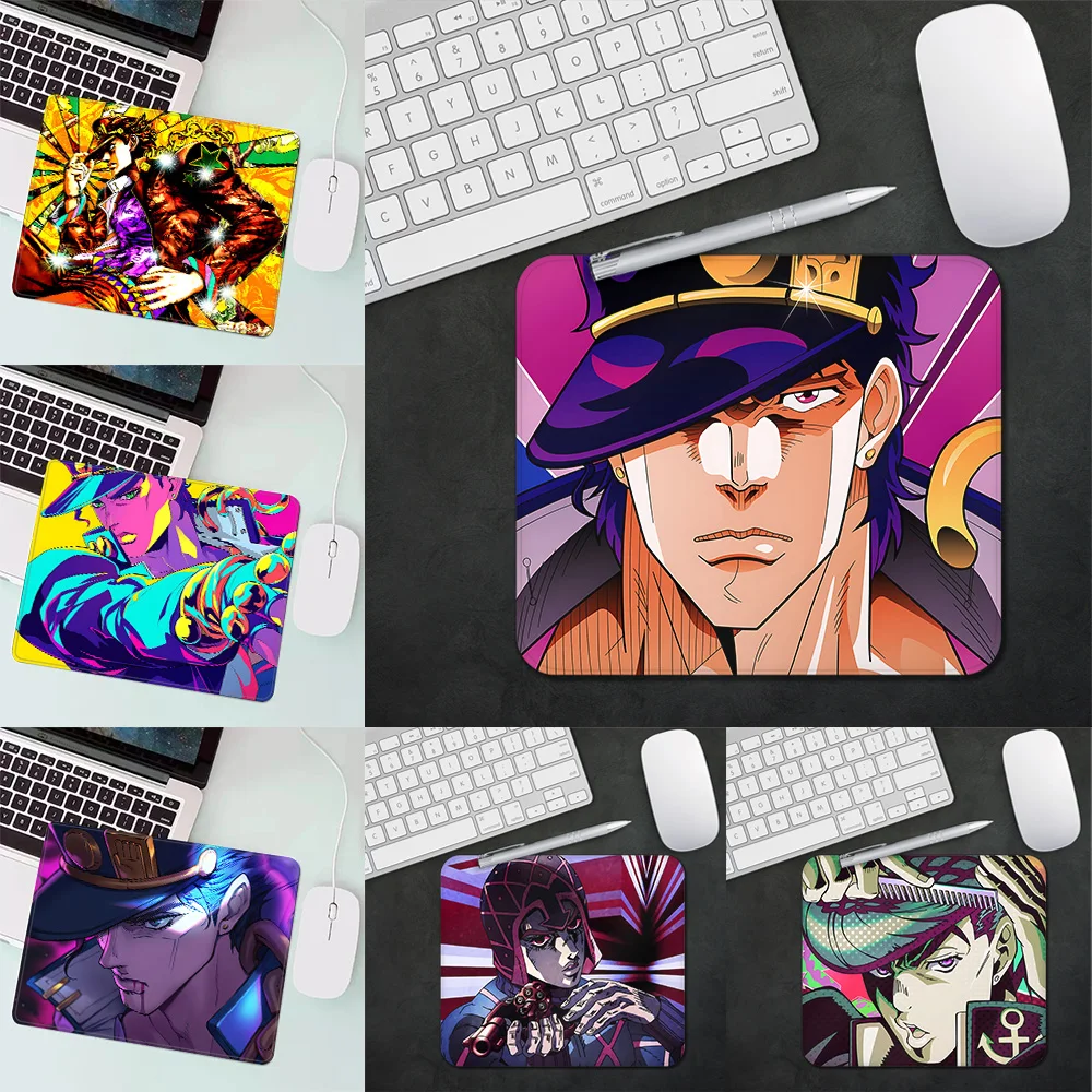 J- JoJo's Bizarre AdventureS Gaming Mouse Pad XS Small Mousepad For PC Gamer Desktop Decoration Office Mouse Mat Deskmat Rug