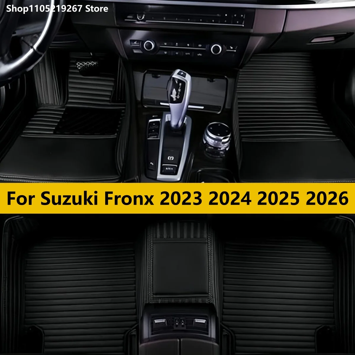 

Car Floor Mats For Suzuki Fronx 2023 2024 2025 2026 Waterproof Carpets Interior Accessories