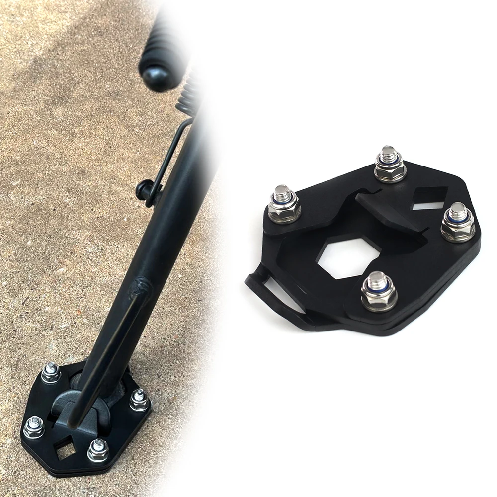 Fit For ROYAL ENFIELD HIMALAYAN 2020-2023 Motorcycle Accessories Side Stand Kickstand Foot Enlarger Extension Pad Plat