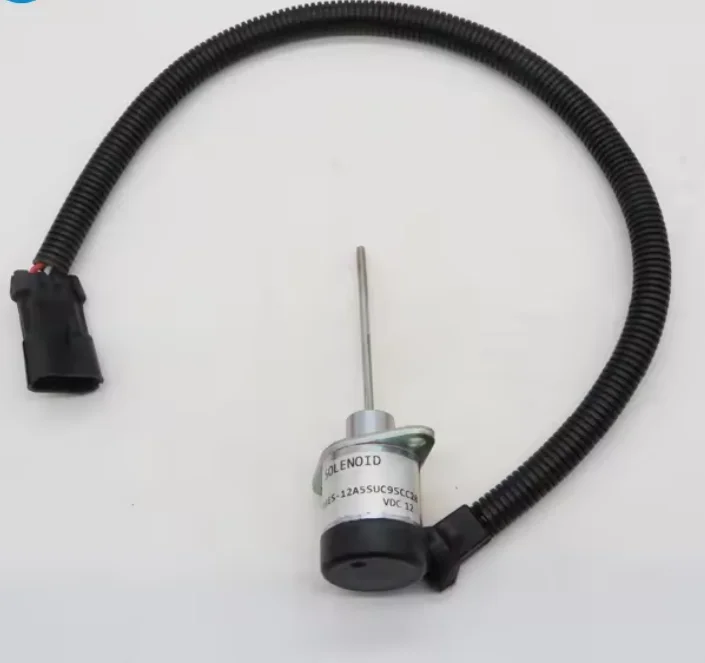 Fuel Off Stop Cut Solenoid Valve, 12V, 1503ES-12A5SUC9SCC28, SA-5019-12, SA-5157-12, SA-4668-S, 25-38109-05Z, 25-38109-05Z