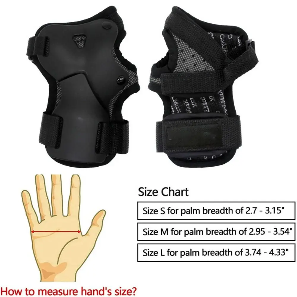 Roller Skating Wrist Support Gym Skiing Skating Wrist Guard Palm Protector Hand Snowboard Protection For Men Women Children