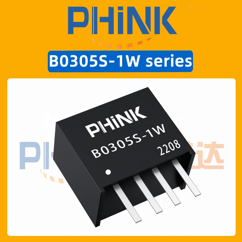 1PCS/LOT B0305S-1WR3 B0305S-1WR B0305S-1W B0305S SIP-4 3.3V TO 5V DC-DC Isolated Power Module