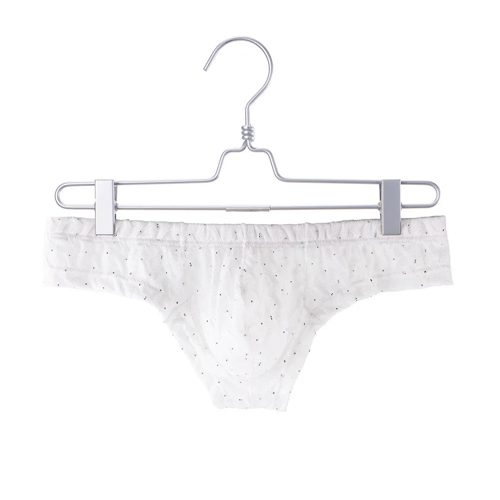 

Mens Sexy Transparent Low-Waist Elastic Breathable Panties Pouch Gay Sissy Pouch Underpants Breathable Brief Color Underwear