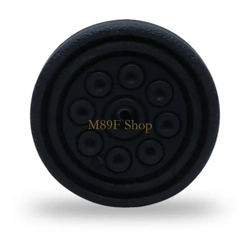 M89F 360 Degree Anti-skid and Wear-resisting Crutch Tip Ferrules Walking Feet Cane Tips 19mm 22mm