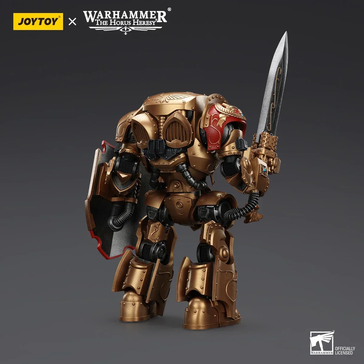 Joytoy warhammer 40k legio custodes conversor-galati dreadnought figura de ação dreadnought modelo brinquedos warhammer fãs coleção