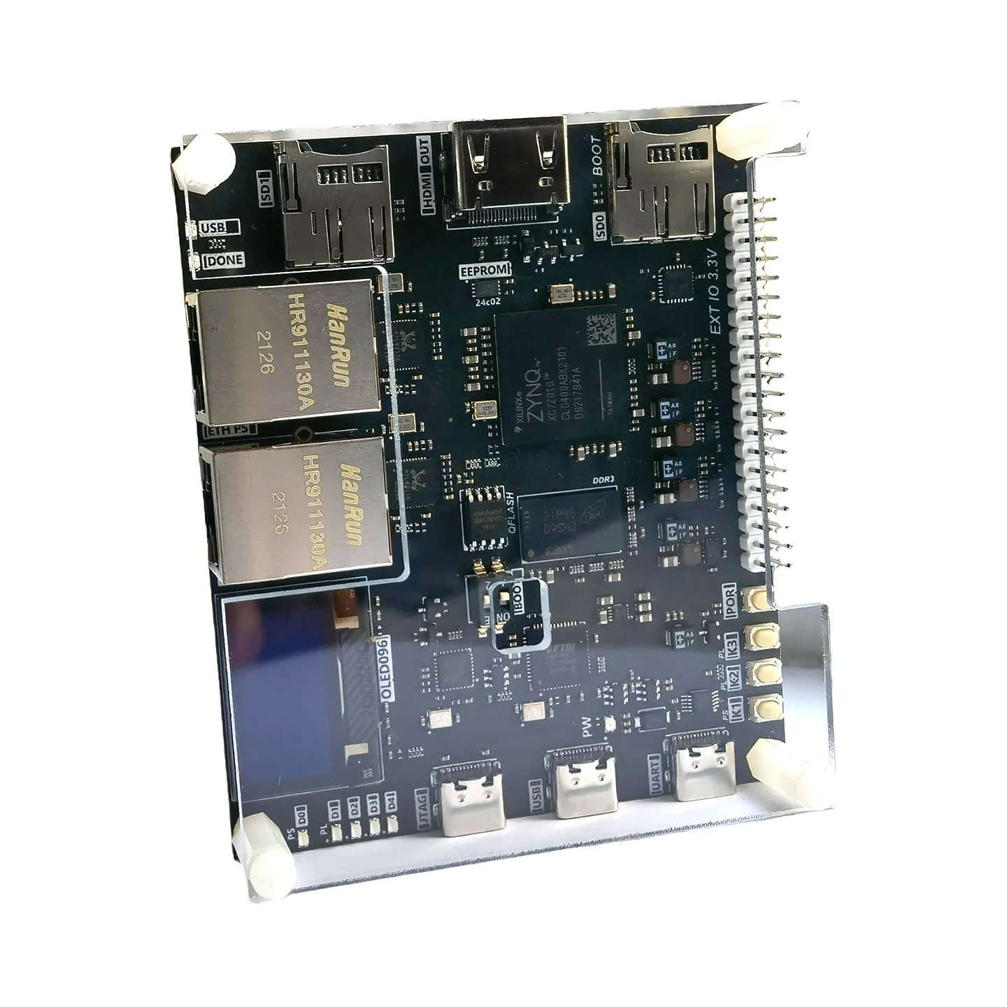 NEW FPGA SoC Development Board for ZYNQ-7000 Series XC7Z010/XC7Z020 Chip, All-in-One Learning Kit with Ethernet PYNQ-compatible