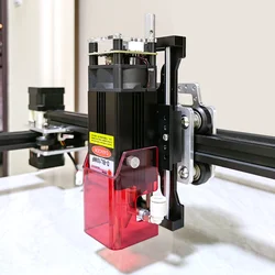 HUAHENGCHI Z Axis Height Adjuster Laser Head Mounting Frame Focus Adjustable Slide Lifting Bracket for Engraver Cutter Wood Tool